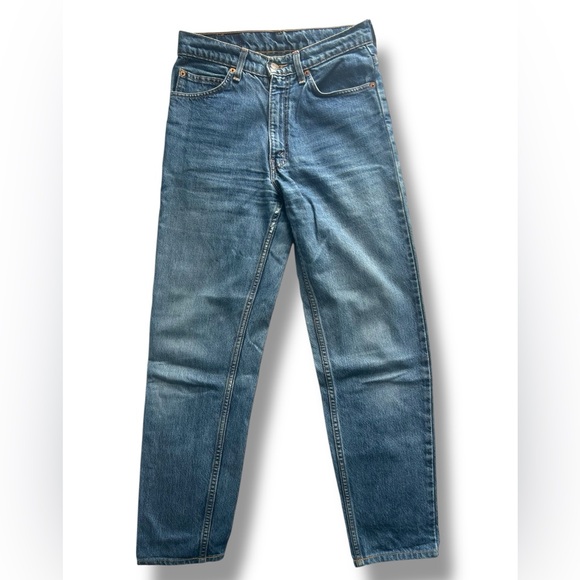 Levi's Denim - Vintage Levi’s 609 Orange Tab Jeans W29 L32 1988 High‎ Rise Tapered